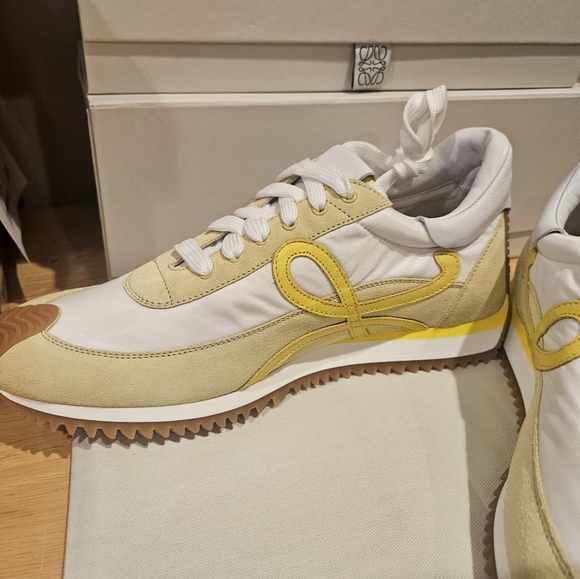 LOEWE Flow Runner Paula's Ibiza Suede Nylon Sneakers EU 40 - Picture 4 of 8